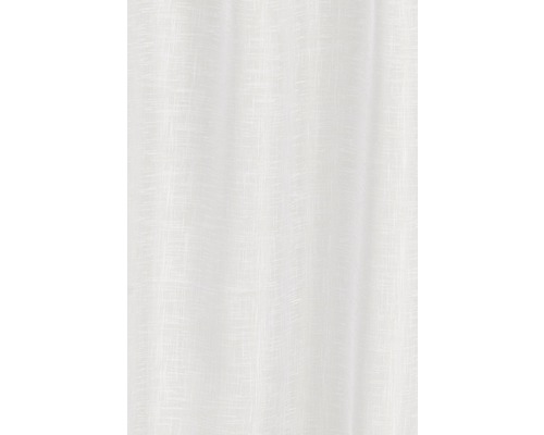 Tissu de rideau blanc légèrement transparent