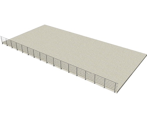 Protection antichute pour toit plat