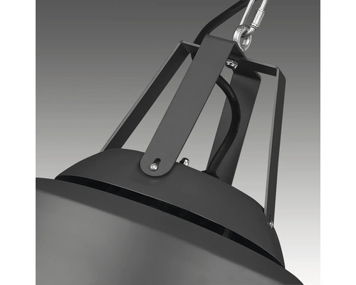 Gros plan d''une suspension avec suspension en métal