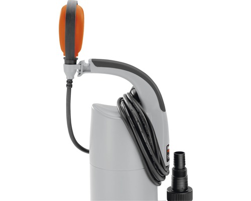 Pompe de jardin automatique avec interrupteur à flotteur et câble