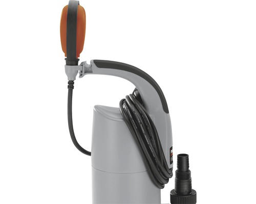 Pompe submersible avec interrupteur à flotteur et câble