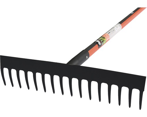 Râteau de jardin avec manche