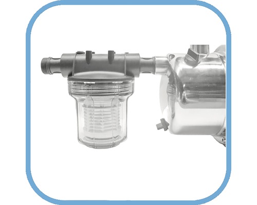 Pompe de jardin avec filtre à eau