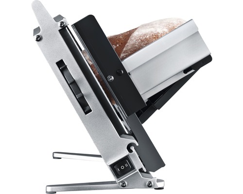 Brotschneidemaschine mit Brot