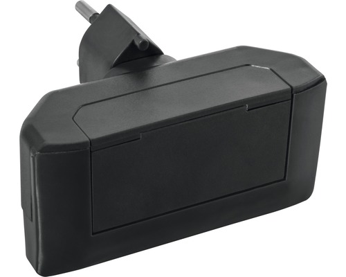 Schutzkontaktstecker mit Klappdeckel