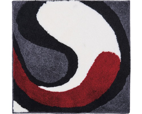 Tapis carré à motif abstrait