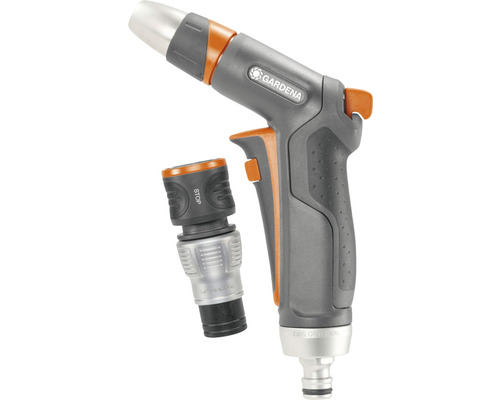 Pistolet de nettoyage Gardena et aquastop pour tuyaux d''arrosage