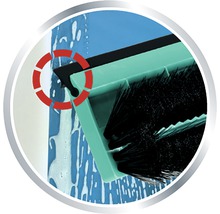 Fensterwischer Leifheit mit Bürste und Teleskopstiel-thumb-2 Fensterwischer Leifheit mit Bürste und Teleskopstiel-thumb-2