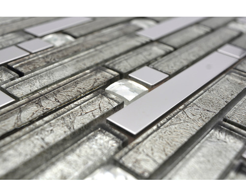 Gros plan de carreaux de mosaïque de verre