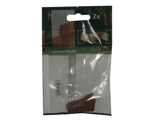 Verpackung mit zwei Dachziegelhaltern