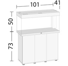 Aquariumkombination Juwel Rio 180 LED SBX weiss
