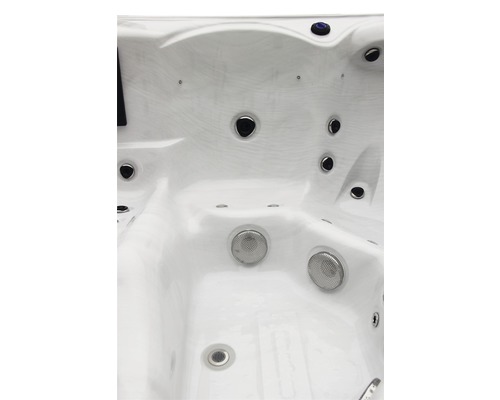 Innenansicht eines Whirlpools mit Düsen