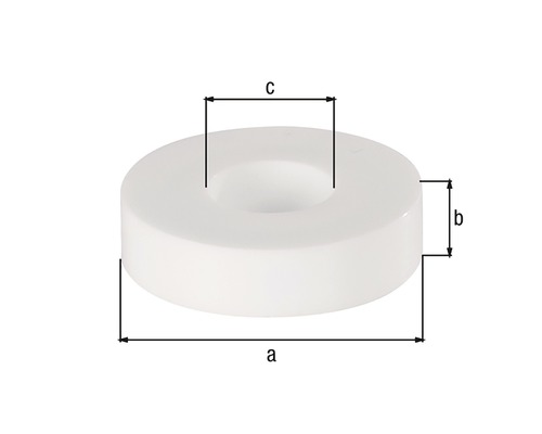 L''image montre un joint torique avec les dimensions a, b et c.