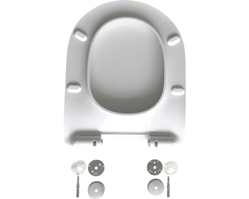 Toilettendeckel mit Befestigungsmaterial