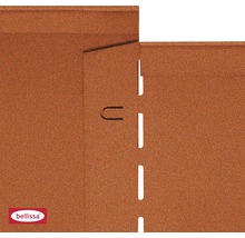 Detailansicht einer Bellissa Hochbeet-Umrandung mit Verbindungselementen.