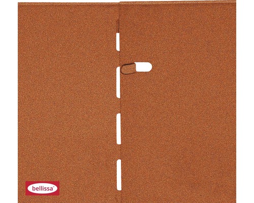 Detailansicht einer Paneele mit Nut- und Federverbindung