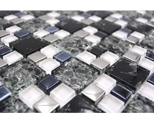 Carreaux de mosaïque avec aspect verre et pierre