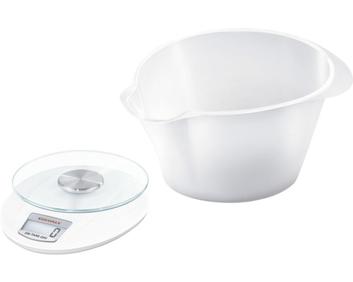 Küchenwaage mit Rührschüssel