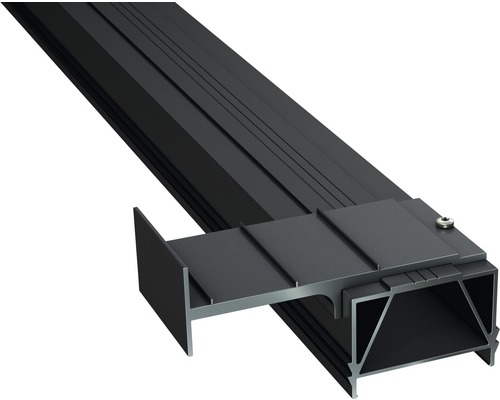 Aluminiumprofil mit Halterung