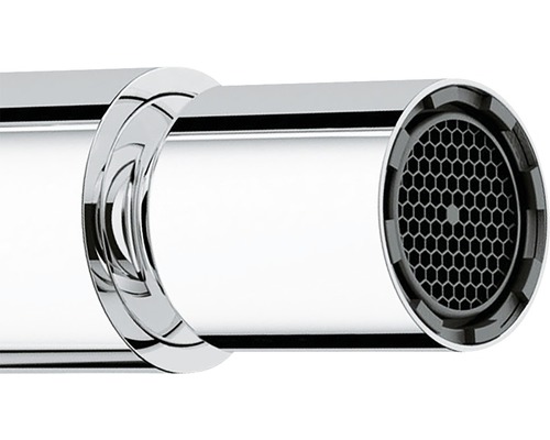 Robinet en métal avec insert de tamis