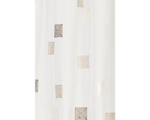 Rideau avec motif carré