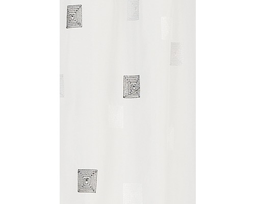 Papier peint blanc avec des motifs carrés géométriques