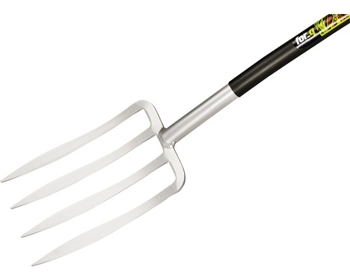 Gartenforke mit vier Zinken
