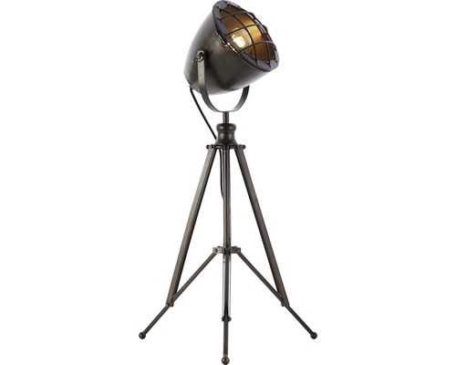 Lampadaire style projecteur de studio avec trépied