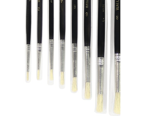 Ensemble de pinceaux de peinture de différentes tailles