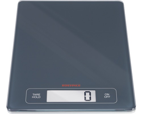 Digitale Küchenwaage aus Glas mit Tara Funktion