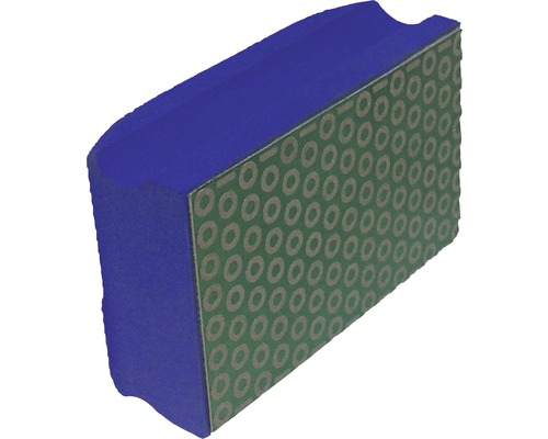 Pierre à aiguiser diamantée avec surface de meulage