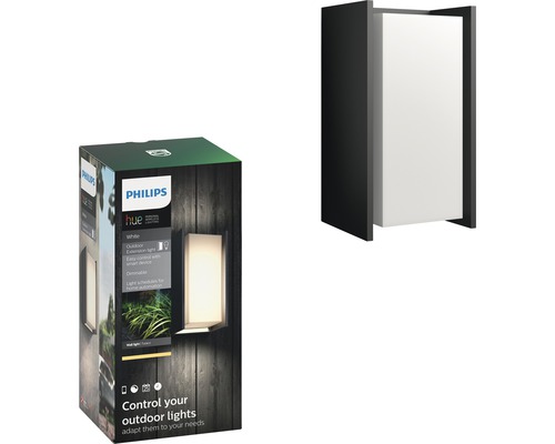 Philips Hue White Welcome Applique murale extérieure avec emballage