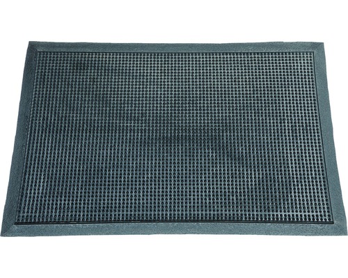 Tapis rectangulaire en caoutchouc avec trous pour l''extérieur