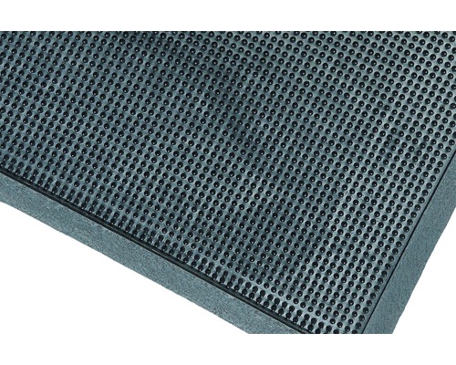 Tapis en caoutchouc avec structure à picots