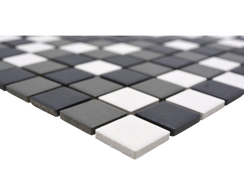 Carreau de mosaïque en céramique de forme carrée