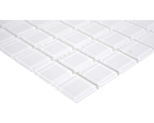 Mosaikfliese aus Glas, quadratisch