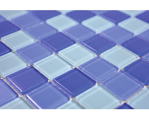 Mosaikfliesen aus Glas, quadratisch