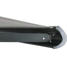 SOLUNA Kassettenmarkise Exclusiv 2x1,5 Stoff Dessin 320930 Gestell RAL 7016 anthrazitgrau Antrieb rechts inkl. Motor und Wandschalter-thumb-10