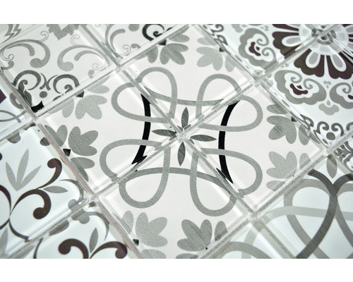 Mosaïque avec motif floral