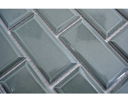 Carreaux de mosaïque de forme allongée