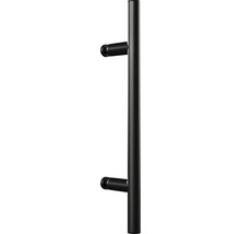 Schiebetür mit Seitenwand Schulte Alexa Style 2.0 120x90 cm Klarglas Profilfarbe schwarz-thumb-1