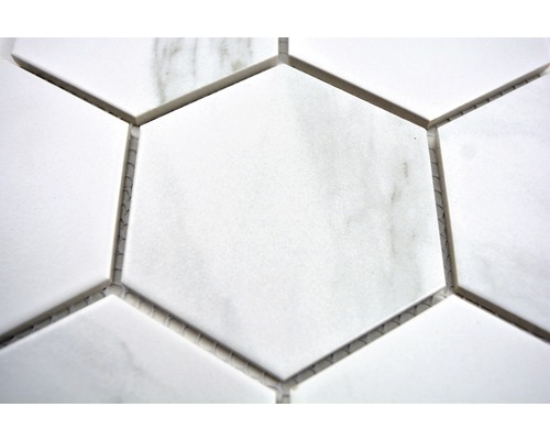 Carreau de marbre hexagonal