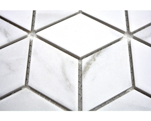 Carreaux de mosaïque en pierre naturelle en forme de losange