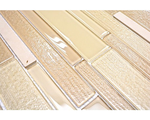 Mosaïque de forme oblongue