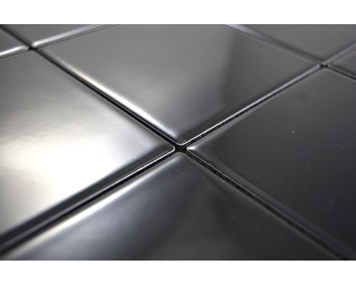 Gros plan de carreaux carrés brillants