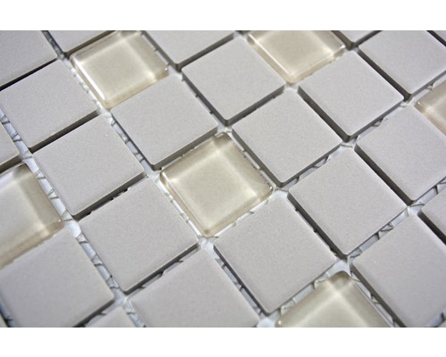 Carreaux de mosaïque carrés en céramique et en verre