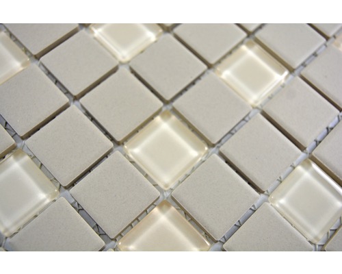 Mosaïque en céramique et verre