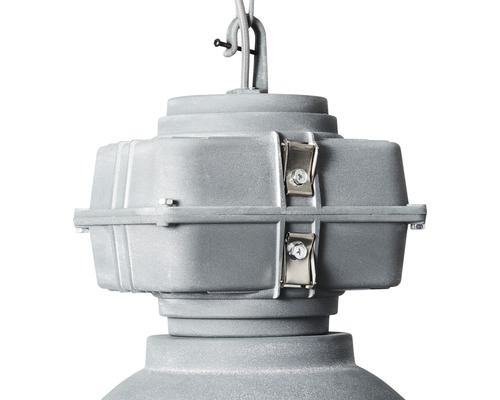 Détail d''une suspension grise