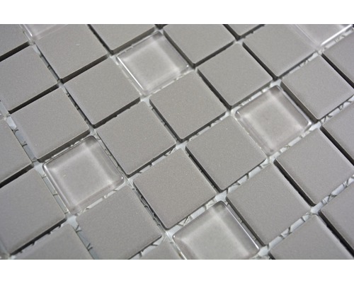 Mosaïque en grès cérame et verre