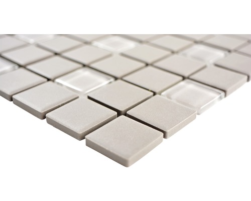 Mosaïque en verre et céramique